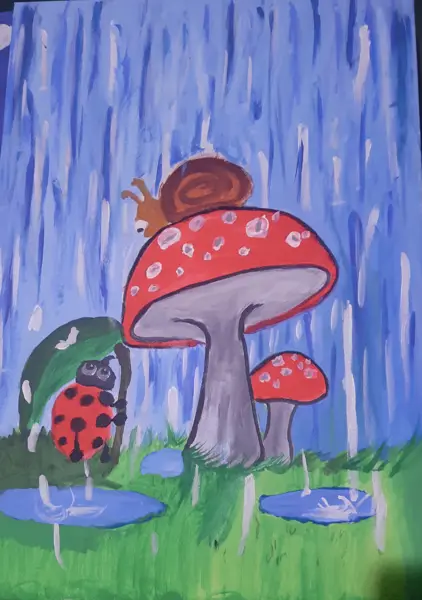 Kırmızı Şemsiyenin Altında